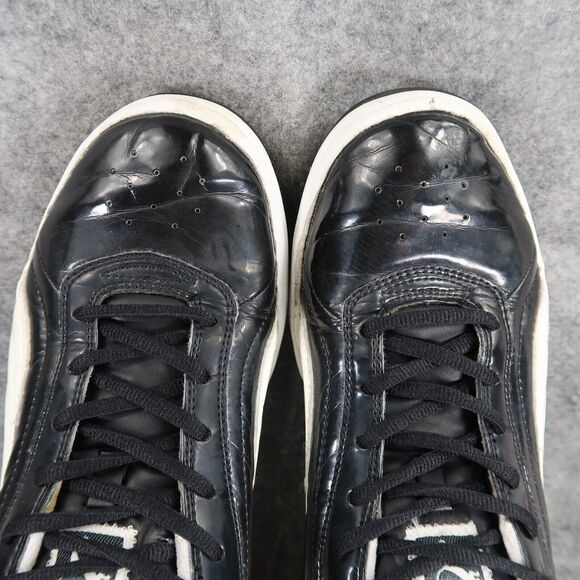 Puma Shoes Mens 9 Casual Sneakers Court Trainer Athletic Black White Comfort Gym main image 11